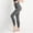 Gray, variant on HOMBOM Womens Butter Soft Leggings Black No Front Seam Gym High Waist Sports Pants for Ladies Running L