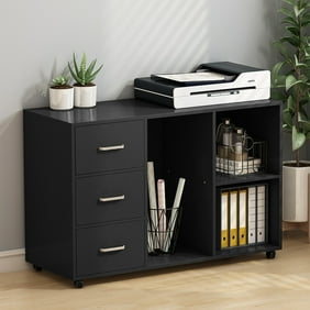 Office File Cabinet With Shelves Tribesigns 39 Mobile Printer
