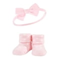 thumbnail image 5 of Hudson Baby Infant Girls Headband and Socks Giftset, Purple Mint Rainbow, One Size, 5 of 5