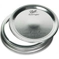 thumbnail image 3 of Ball, Glass Mason Jars with Lids & Bands, Wide Mouth, Clear, 16 oz, Pint, 2-Pack (2 Single Jar), 3 of 3