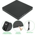 External DVD Drive USB 3.0 CD/DVD Burner External Player with USB and