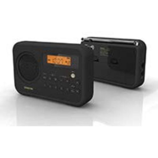 Sangean SG104 AM/FM Clock Portable Digital Radio