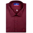thumbnail image 1 of Manchester Camisa de Vestir Regular Fit  Guindo, 19" Cuello 35" Manga Manchester 5088A, 1 of 4
