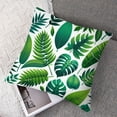 thumbnail image 7 of Throw Pillow Covers Tropical Leaf Square Pillowcase for Home Decor Sofa Car Bedroom Pillow, 7 of 7