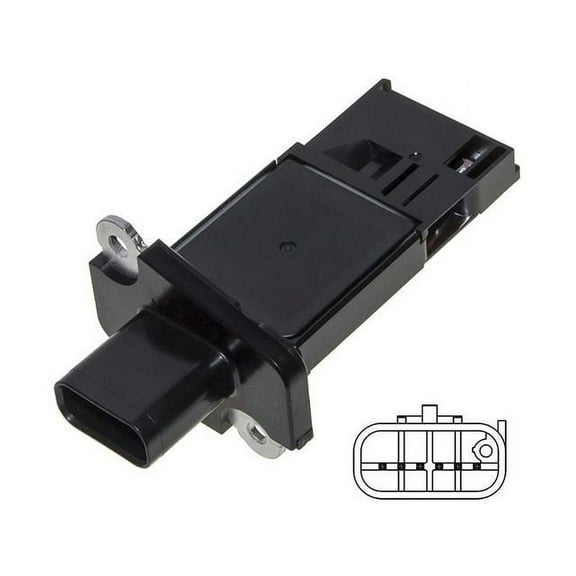 Mass Air Flow Sensor - Compatible with 2004 - 2011 Lincoln Town Car Executive L 2005 2006 2007 2008 2009 2010