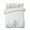 White Gray Green, variant on Quilts Queen Size, Sage Green Botanical Soft Comforter Bedding Set for Bed, Pastoral Leaf Watercolor Lightweight Quilted Bedspread with Pillow Cover(2 Pieces) for All Season, 90x96 Inch