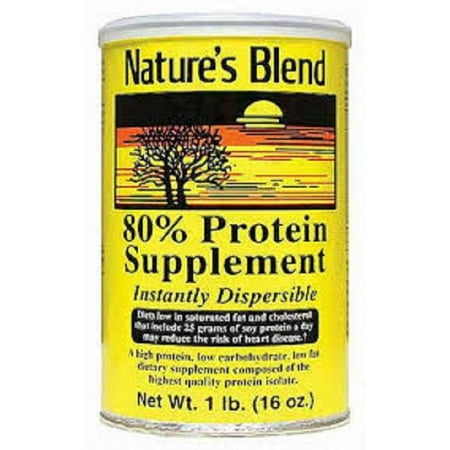 Nature's Blend Protein Supplement Powder, 16oz (Best Protein Blend Supplement)