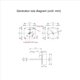 thumbnail image 4 of 2X Motor Generador de Manivela de Energía Eólica, Equipo de Energía de Generador Microhidráulico de CA Trifásico, Microsin Escobillas, 3-24V, 4 of 5
