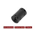 thumbnail image 5 of 11mm Ferrite Cores Ring Clip-On RFI EMI Noise Suppression Filter Cable Clip Black 10pcs, 5 of 5
