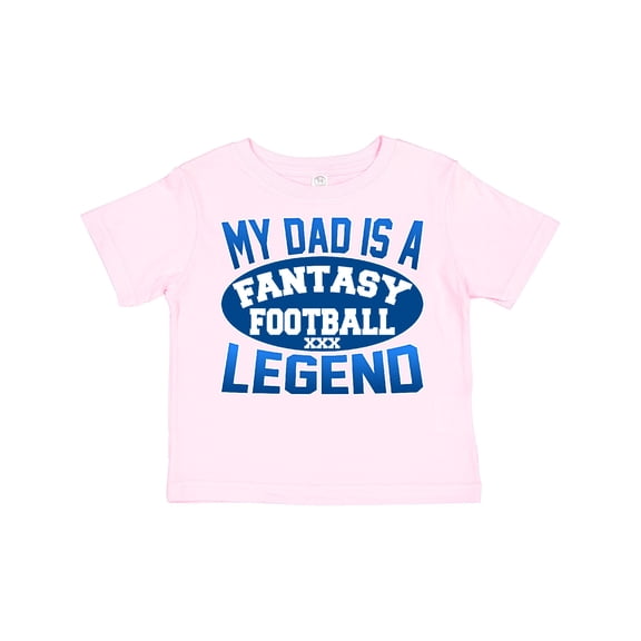 Inktastic My Dad is a Fantasy Football Legend Boys or Girls Toddler T-Shirt