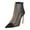 Black, variant on Women Chic Pointy Close Toe Ankle Boots Golden Chain Mesh Stiletto High Heel Back Zip Bootie Dressy Shoes Size 16 Silver