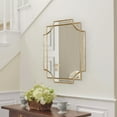 thumbnail image 6 of Kate and Laurel Minuette Glam Wall Mirror, 18 x 24, Gold, Boho-Chic Home Decor for Wall, 6 of 7