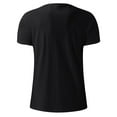 thumbnail image 5 of Rrunsv Slim Fit T Shirts for Men Men's Summer T-Shirts Vintage Loose Fit Short Sleeve T-Shirts Casual Streetwear Black,M, 5 of 5
