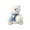 Mother Baby Polar Bear Plush, variant on Sleep Sheep Plush Pendant Soft Stuffed Animal Hanging Ornament Healing Aesthetic Design Compact Height for Backpacks Keychains and Room Decoration