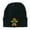 Navy, variant on Gingerbread Man with Candy Cane Embroidered Beanie - Black OSFM