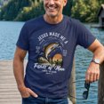 thumbnail image 4 of Jollimate Jesus Made Me A Fisher of Man Shirt, Christian Men Fishing Graphic Tee, Cool Retro Scripture Men's T-Shirt, 4 of 6