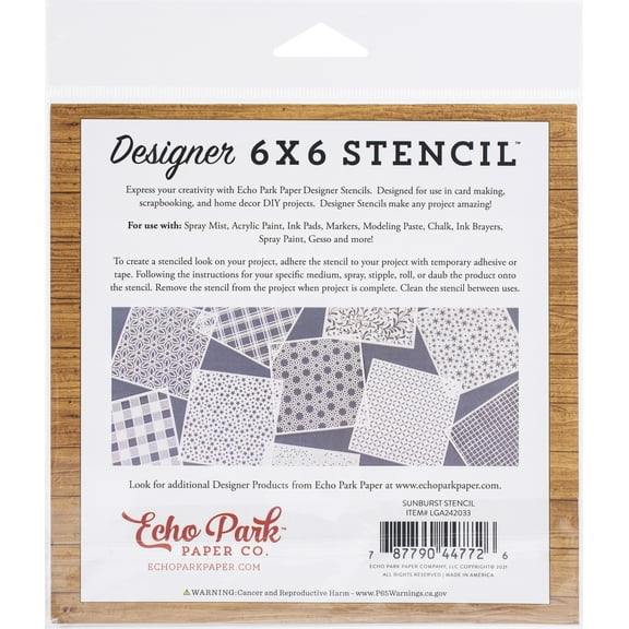 Echo Park Paper Sunburst