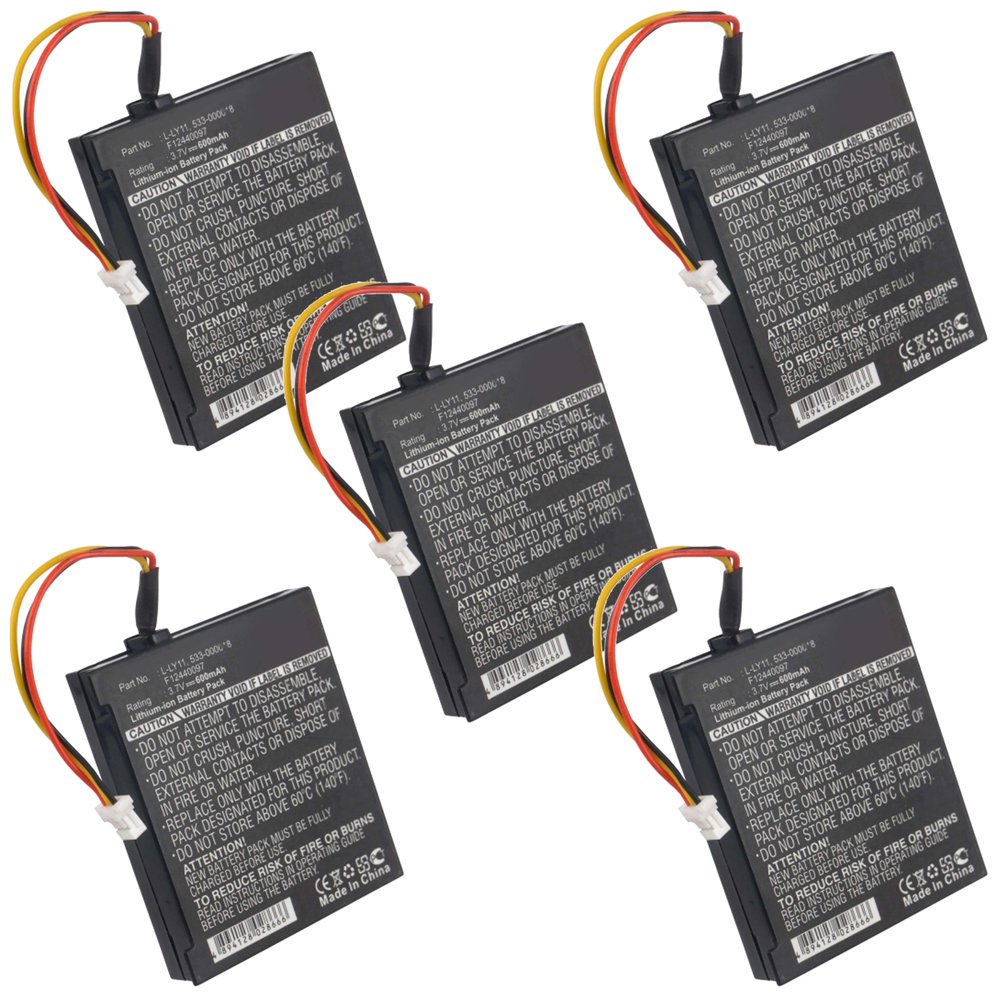 5pc Replacement Computer Mouse Battery For Logitech MX Revolution Mouse