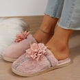 thumbnail image 2 of Vedolay Women Slippers Cute Comfy Knitted Slip On House Slippers Indoor Pink,39, 2 of 5