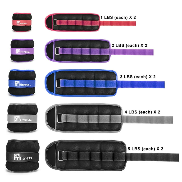 XPRT Fitness Ankle/Wrist Weights For Fitness, Walking