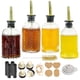 thumbnail image 1 of Set de botellas dispensadoras de sirope de café Oudizz de vidrio de 200 ml, 1 of 6