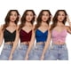 thumbnail image 4 of Blusa Dama Crop Top Ombliguera Canalé Moda Mujer Ribete Gym LOLE Crop Top, 4 of 5