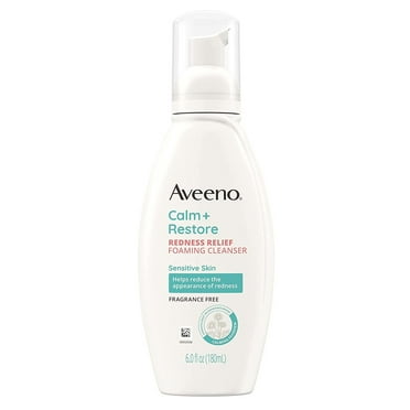 Aveeno Calm   Restore Foaming Cleanser 6oz (Pack of 3)