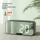 thumbnail image 4 of Espejo multifuncional, altavoz inalámbrico inteligente con Bluetooth, reloj portátil, despertador, tarjeta de inserción de temperatura, 4 of 5
