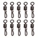thumbnail image 2 of Mangas 4 juegos de mangas anti enredo 40pcs Terminal Carp Carp Tackle de seguridad Clips de seguridad con clavijas Tail Tubos de goma Cambio rápido giratorio Maboto Mangas, 2 of 7