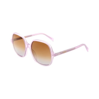 Final Price! Celine CL4004IN 74F Milky Pink/Brown Sunglasses Celine® CL4004IN Geometric Sunglasses - EuroOptica main image 2