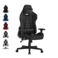 thumbnail image 3 of Posh Living Joi Faux Leather Game Chair Black, 3 of 9
