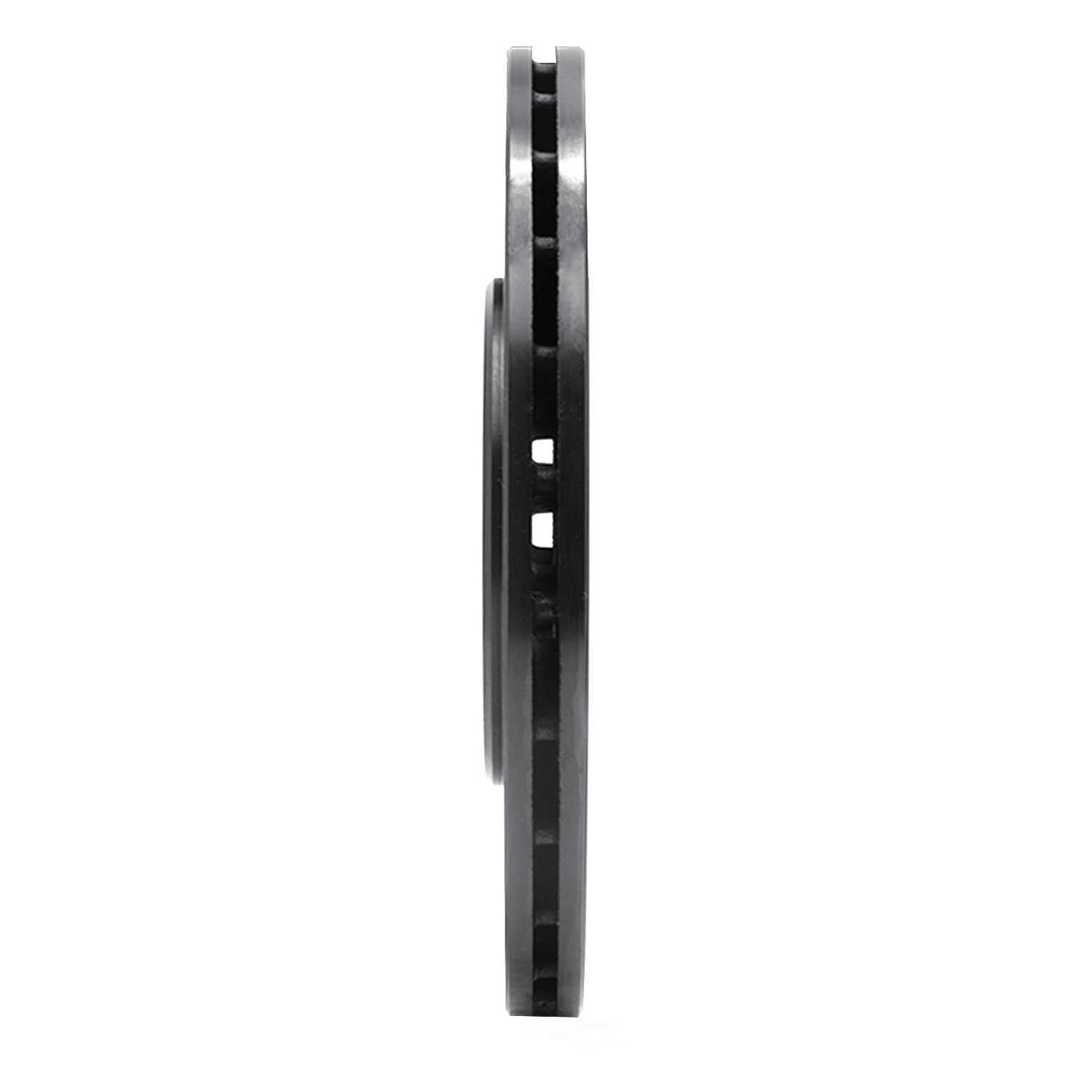 Dynamic Friction Company 633-76013L DFC Brake Rotor - Drilled And Slotted - Black
