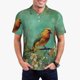 thumbnail image 1 of Fotbe Retro Birds Camiseta Polo de Golf para Hombre con Estampado – Camisa Deportiva Transpirable con Cuello Abotonado-3X-Large, 1 of 6