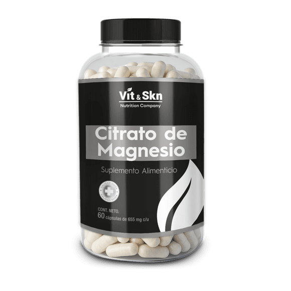 Citrato de Magnesio SKIN VIT NUTRITION COMPANY 60 Cápsulas