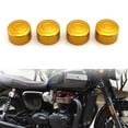 thumbnail image 4 of S SERENABLE Head Bolts Caps Fit for Bonneville T120 for Thruxton R Gold Circle, 4 of 9