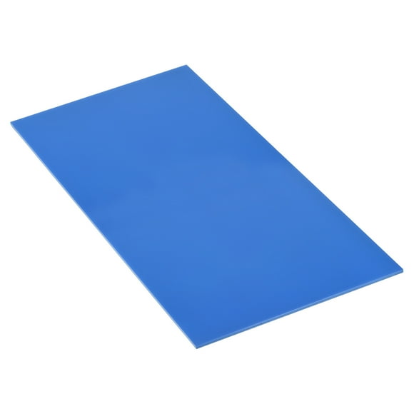Hojas de acrílico PMMA Uxcell de color no transparente de 12 x 6 pulgadas azul claro para manualidades