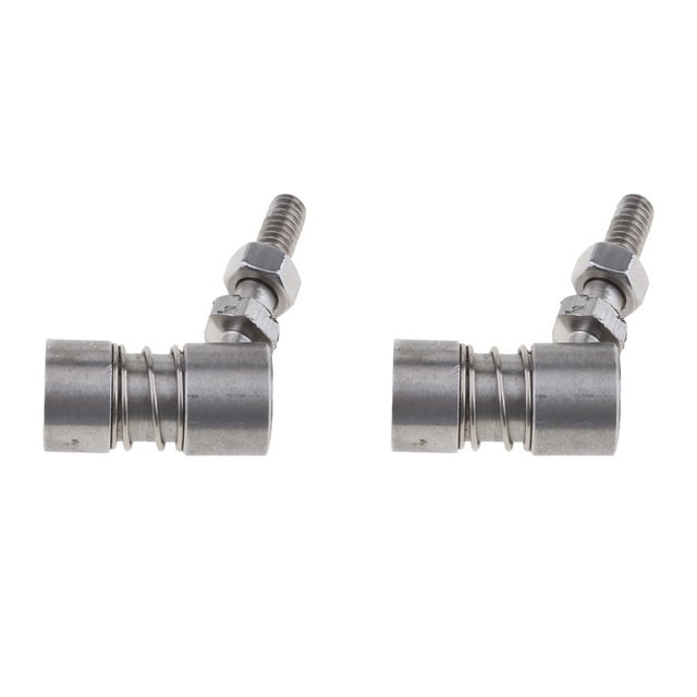 2 pieces stainless steel 304 ball joint for push pull throttle cable