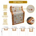 thumbnail image 5 of Fall Maple Leaf Table Runner, Autumn Thanksgiving Kitchen Dining Table Decoration for Home Party Decor 13x120 Inches, 5 of 9