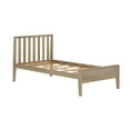 thumbnail image 3 of Plank+Beam Scandinavian Twin Bed Frame with Headboard, Solid Wood Platform Bed for Adults, 3 of 10