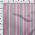 thumbnail image 2 of oneOone Organic Cotton Poplin Twill Fabric Multicolor Stripe Print Fabric By Yard 42 Inch Wide, 2 of 4