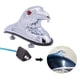 thumbnail image 4 of Guardabarros delantero universal para motocicleta con estatua de adorno de cabeza de águila para marcos y accesorios de moto de cross ATV, capó de coche, 4 of 5