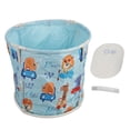 thumbnail image 2 of Foldable Soaking Bathing Tub, Cute Look Portable Round Bath Tub  for Home Bathroom, 2 of 7