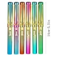 thumbnail image 4 of XMMSWDLA Blue Pens Grip Posture Correction Design Pencil without Ink Old Undead Pen Creative Metal Pen Fountain Pen, 4 of 5
