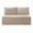 Camel, variant on Leumius 57.5" Small Loveseat Sofa Couches for Small Spaces,Memory Foam Corduroy Cloud Couch,Compressed Boneless 2 Seater Couch for Living Room,Apartment,Camel