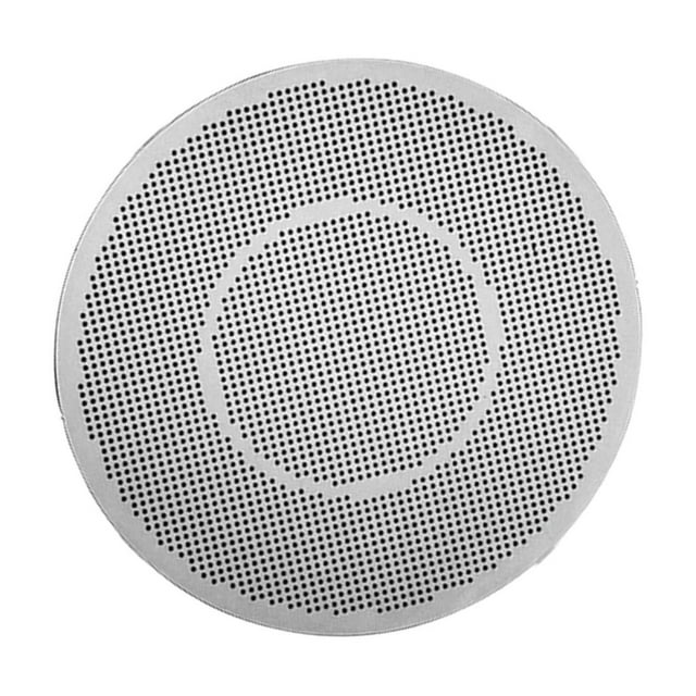 ZheElen Filtre à Café en Maille Réutilisable Écran à Café Filtre Portafiltre Panier 58mm Argent 51mm
