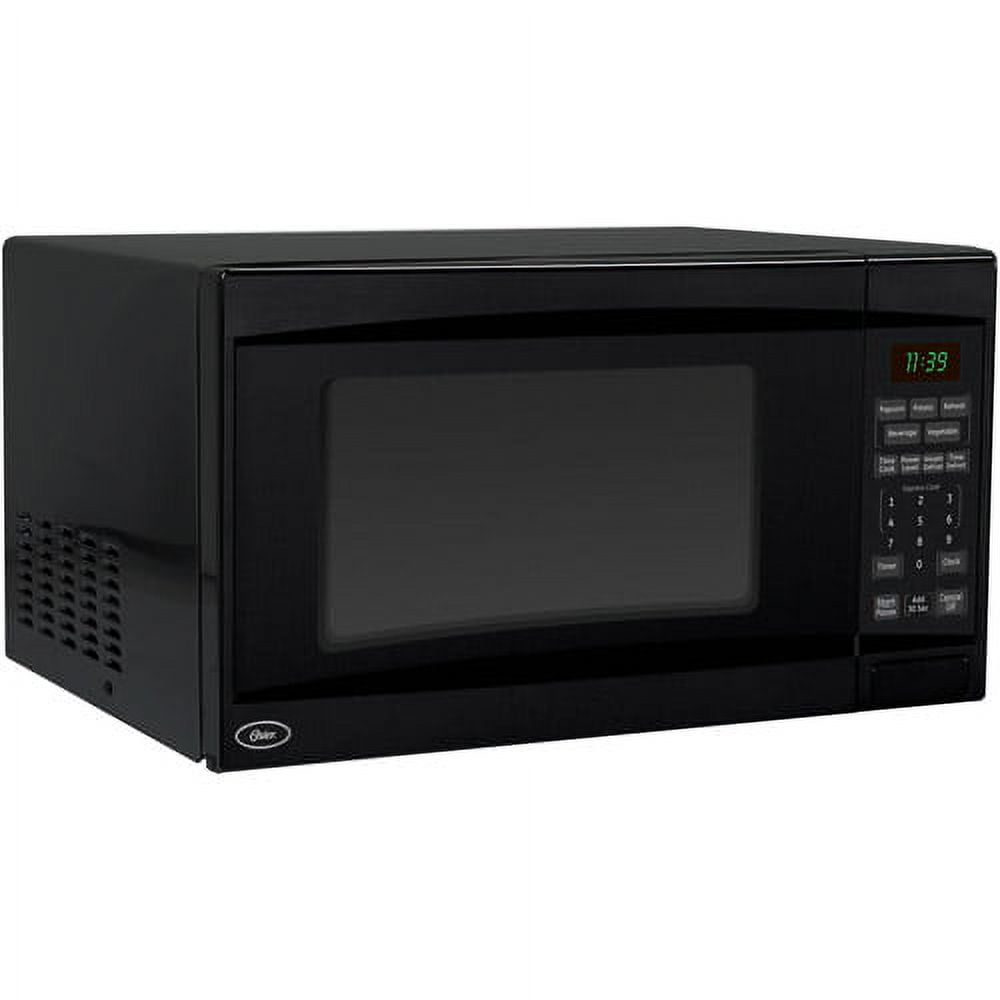 Oster Countertop Turntable Microwave Oven U14 Black 1000W 1.1 CuFt OGB81102