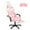 Pink【With Footrest】, variant on Soontrans Gaming Chair with Massage, High Back Computer Gamer Chair for Adults and s, Ergonomic Game Chair with Adjustable Headrest and Lumbar Support (Grey)