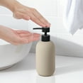 thumbnail image 4 of Mainstays Soft Touch Ceramic Lotion Pump Tan, 4 of 8