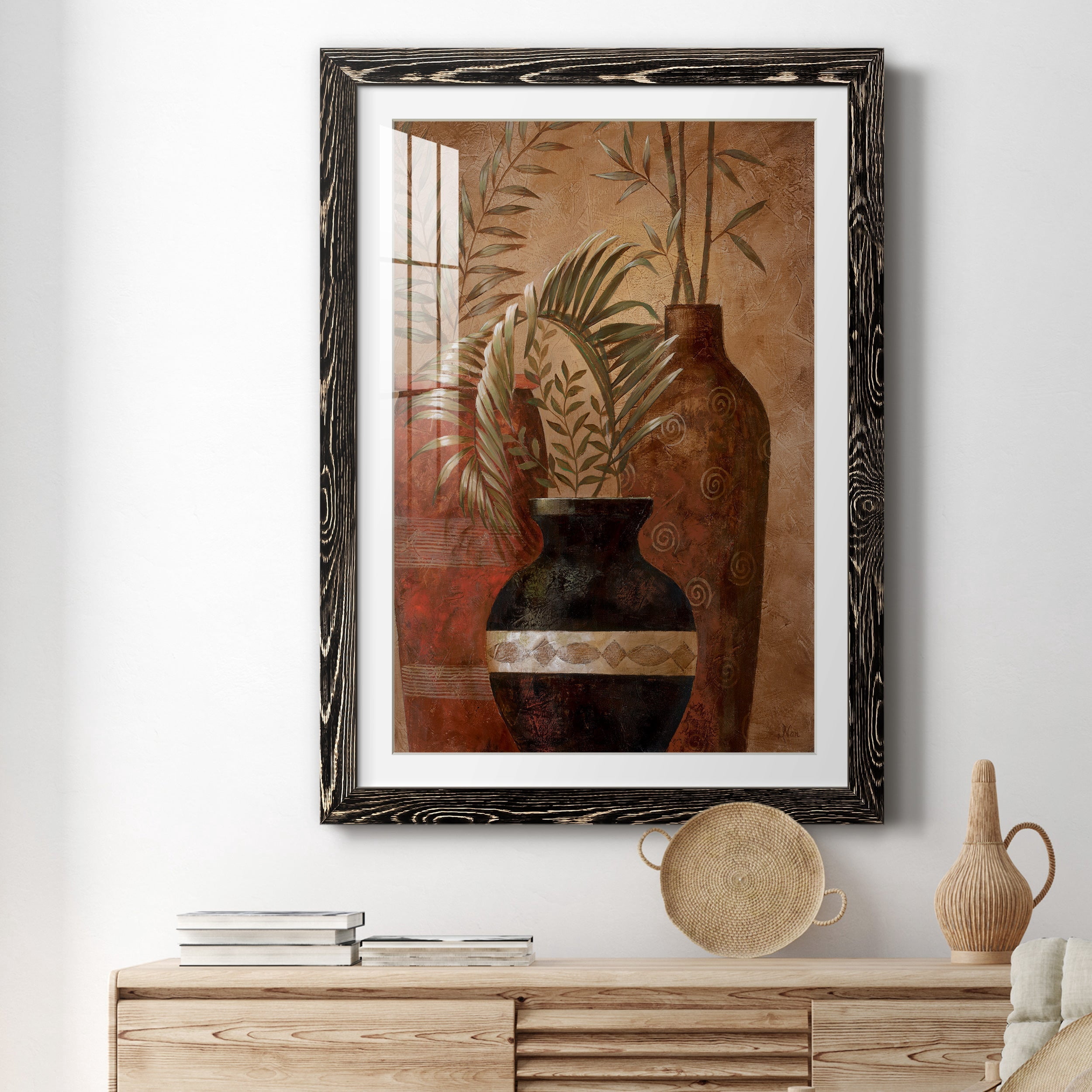 Exotic Vacation II - Premium Framed Print - Distressed Barnwood Frame - Ready to Hang
