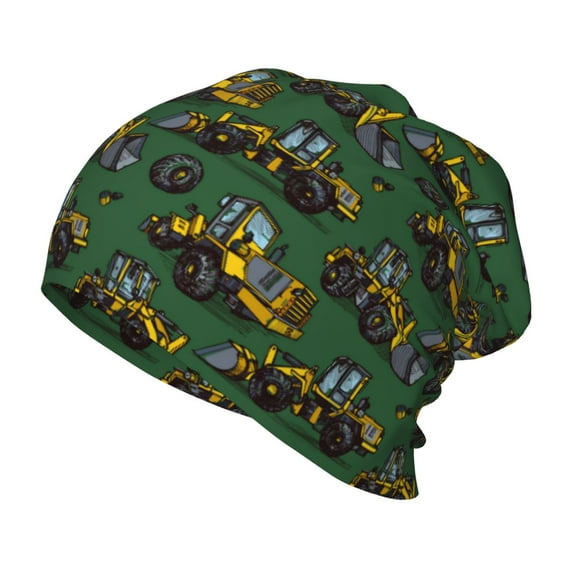 Honeii Scraper Print Kids Knit Beanie Watch Hat ,Knit Cap for Boys and Girls